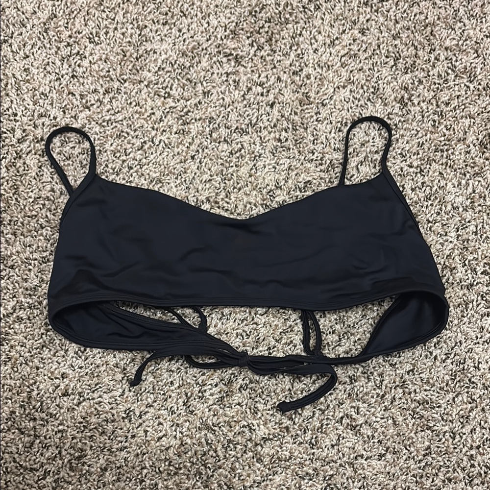 Jolyn Clothing Black Hikari Bikini Top